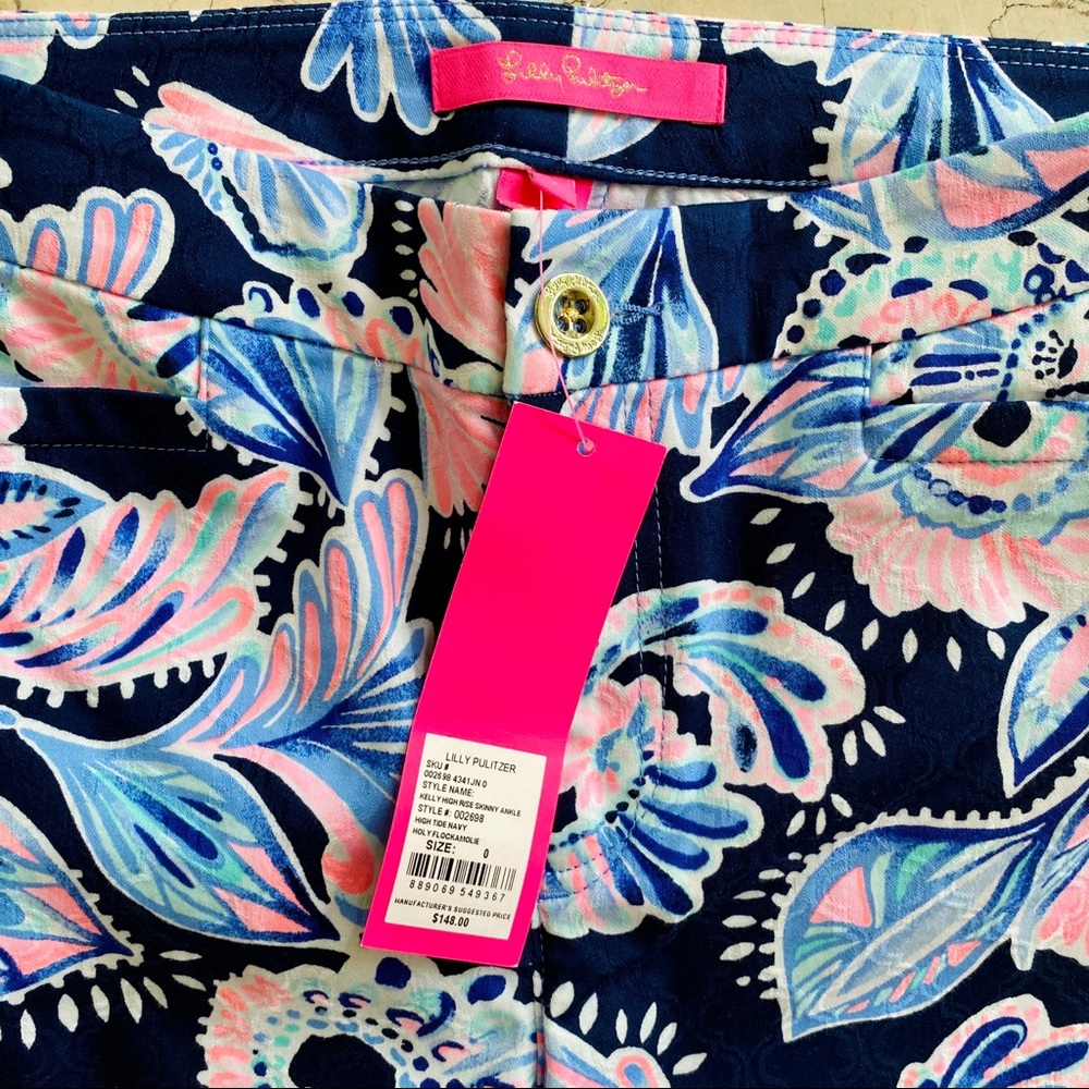 Lilly Pulitzer 29" Kelly Skinny Ankle Stretch Pant - Picture 5 of 7